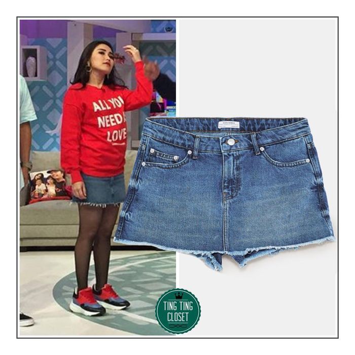 Skort Malibu Blue by Zara