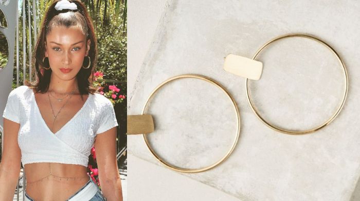 Hoop Earrings yang hits di 2018