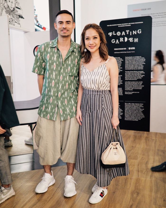 Bunga Citra Lestari dan  Ashraf Sinclair tampil artsy