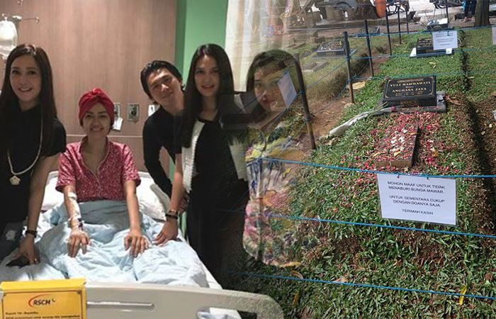 Tim Grid.ID menyambangi makam Jupe di TPU Pondok Ranggon, Jakarta Timur, Jumat (11/5/2018). Menurut 