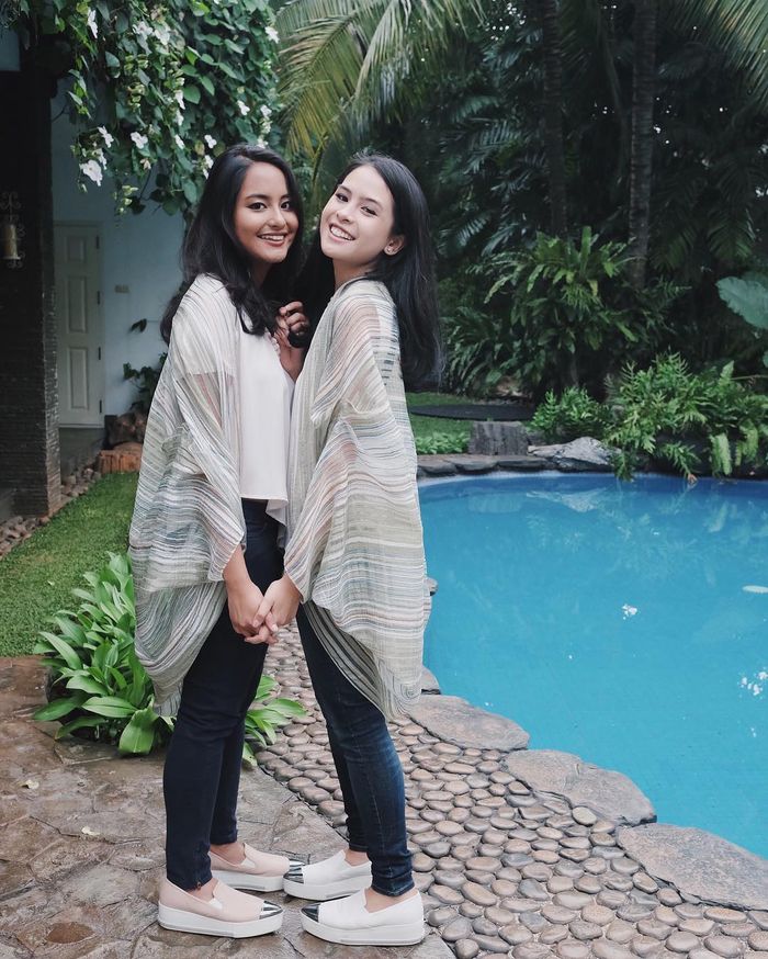 Maudy Ayunda dan sang adik, Amanda Khairunnisa.