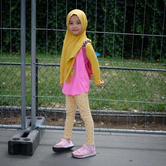 Sybil dengan gaya sporty