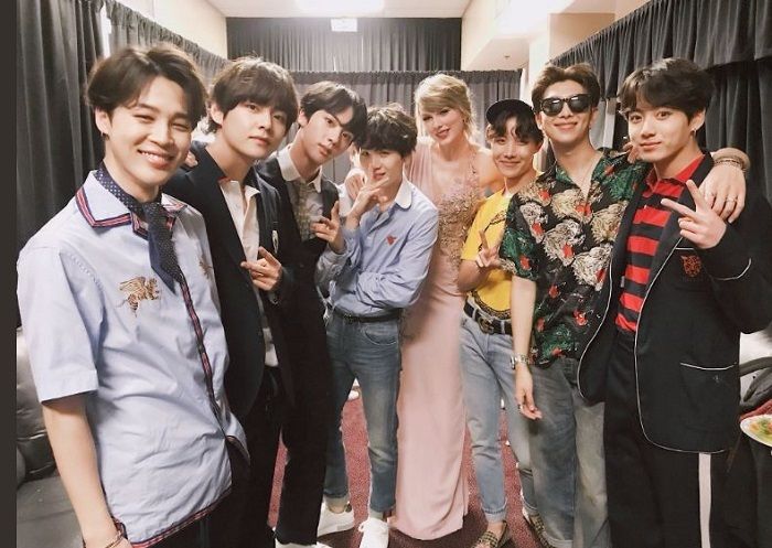 BTS dan Taylor Swift