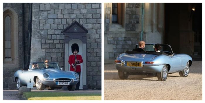 Mobil yang dipakai Pangeran Harry dan Meghan Markle