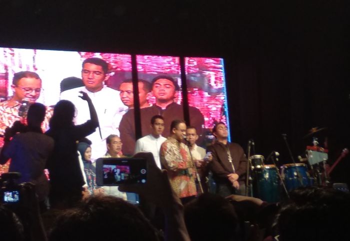 Anies di acara Ramadan Jazz Festival 2018