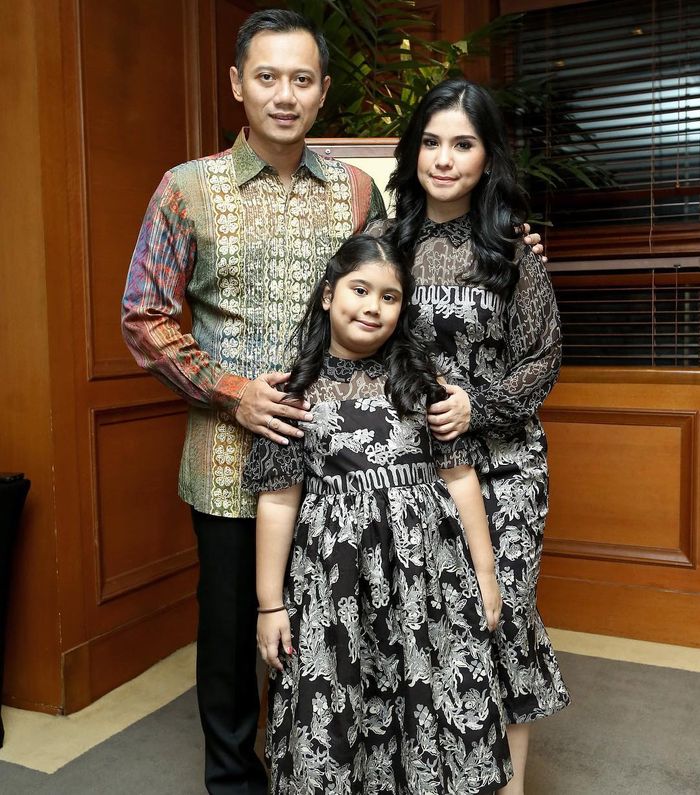 Keluarga kecil Annisa Yudhoyono