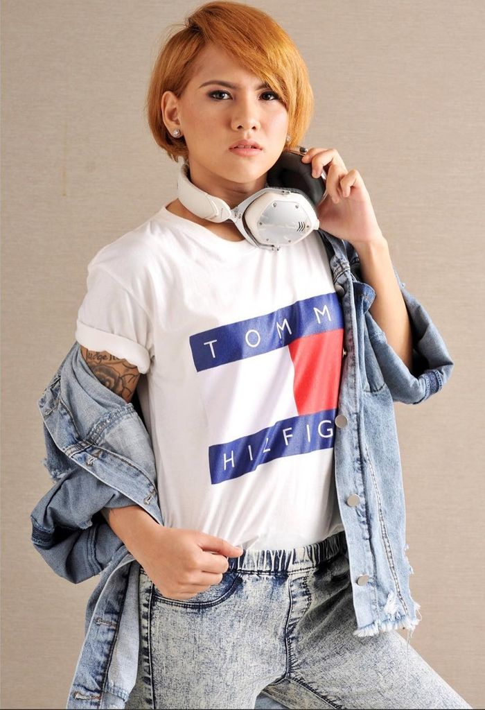 Evelin, mantan istri Aming.