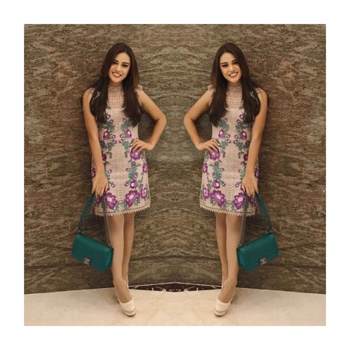 Penampilan putri pertama Anang