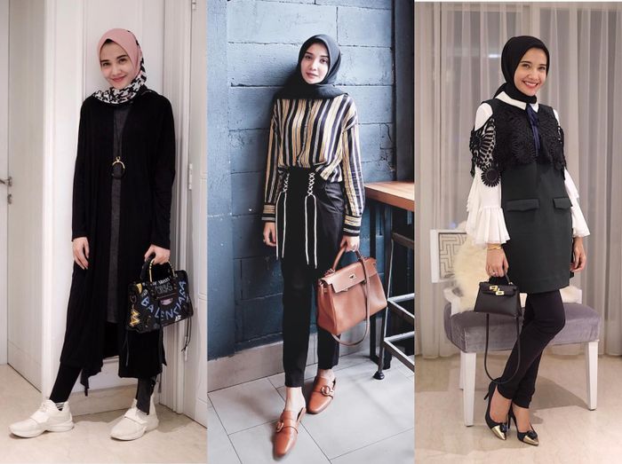 Deretan gaya busana ala Zaskia Sungkar