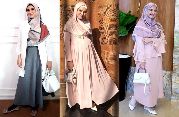 Shireen Sungkar sering memadukan penampilan cantiknya dengan paduan flat shoes