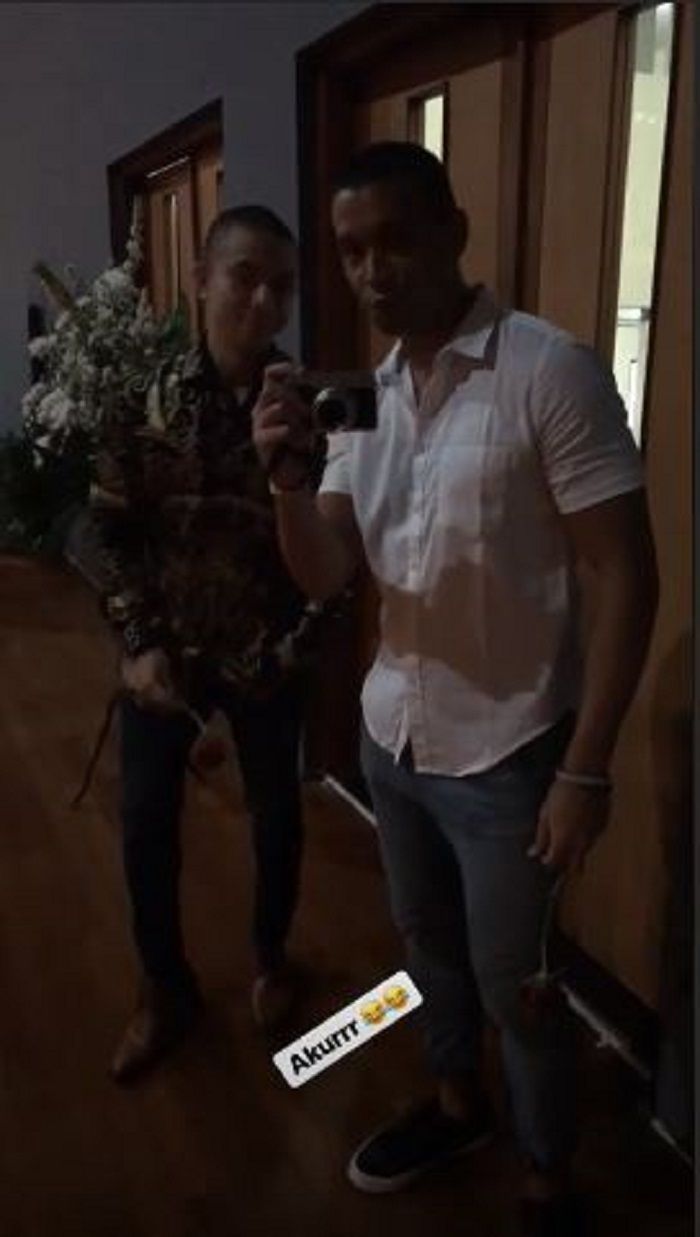 Samuel Rizal akur dengan suami dari sang mantan istri.