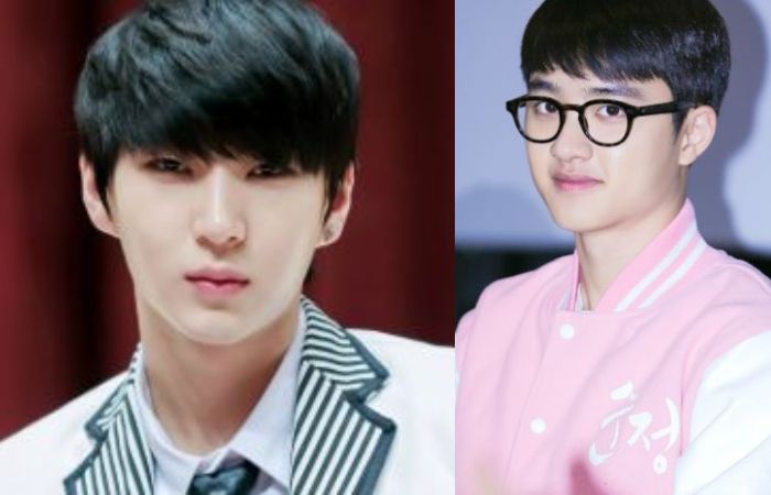 Leo VIXX dan D.O EXO