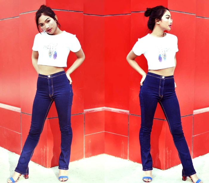 Penampilan Marion Jola selalu menarik untuk dibahas