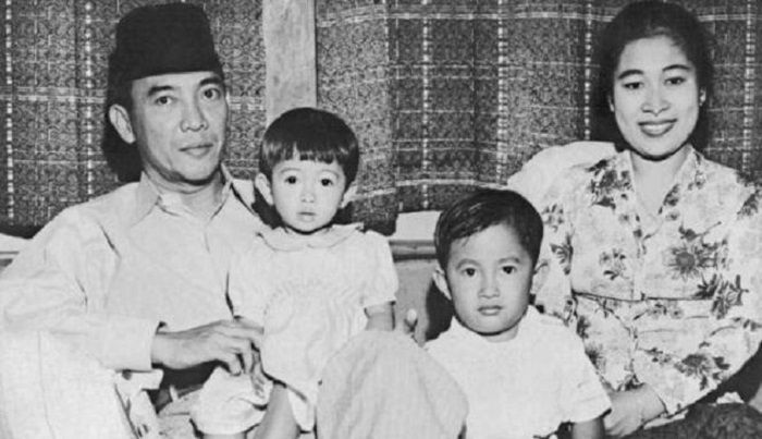 Soekarno dan Fatmawati.