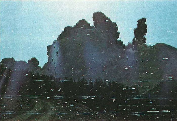 Foto tragedi erupsi Gunung St. Helen