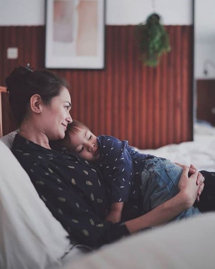 Sabai Morscheck dan anaknya, Bjorka