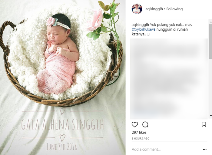 Anak Aqi Alexa yang Cantik!
