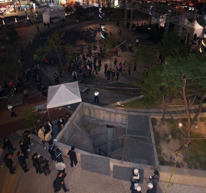 Insiden dalam konser 4 Minute di distrik Seongnam, Seoul.