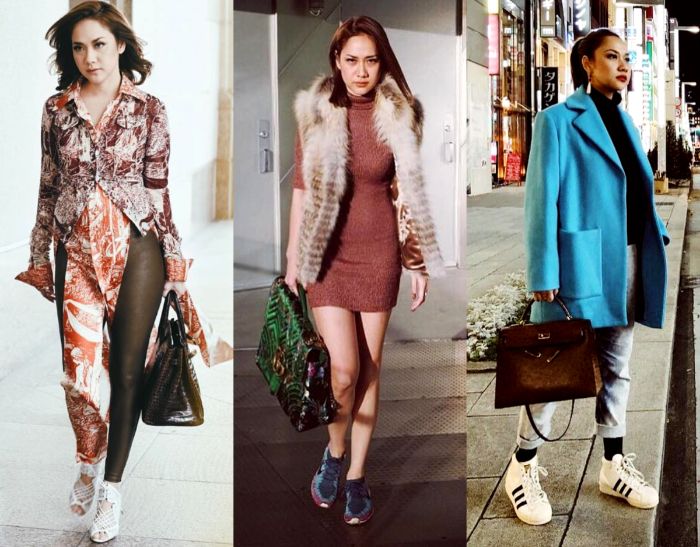 Bunga Citra Lestari sering terlihat mengenakan tas branded koleksi dari brand ternama dunia