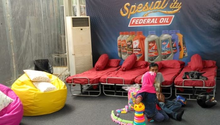 Posko Mudik Federal Oil 2018