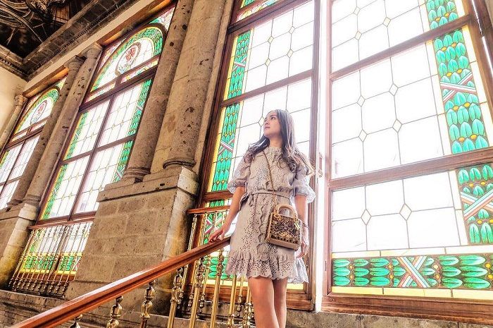 Shandy Aulia di Meksiko