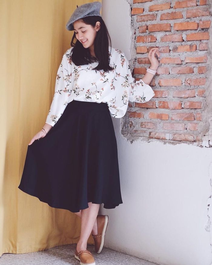 Cut Syifa identik dengan gaya kekinian ala anak millennials