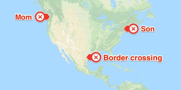 Jarak pemisahan ibu dan anak