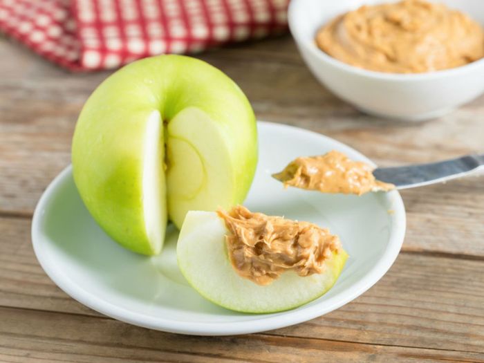 Apel dan selai kacang