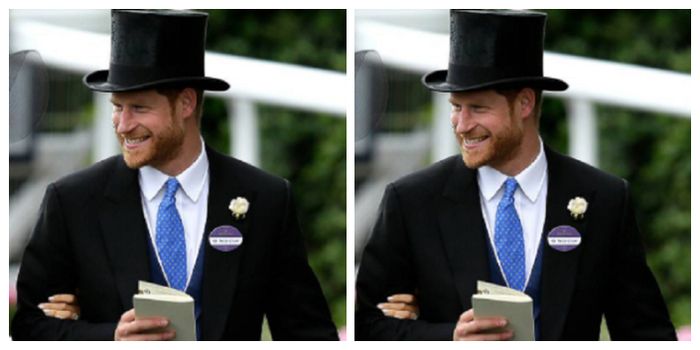 Topi yang dikenakan Pangeran Harry