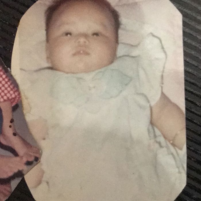 foto Ayu Ting Ting saat masih bayi