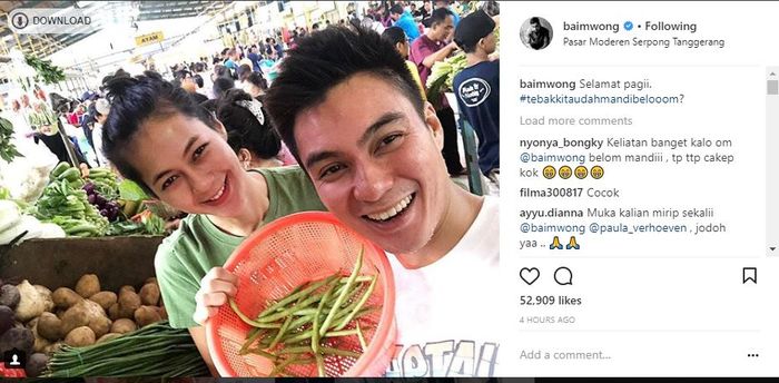 Belanja bareng pacar