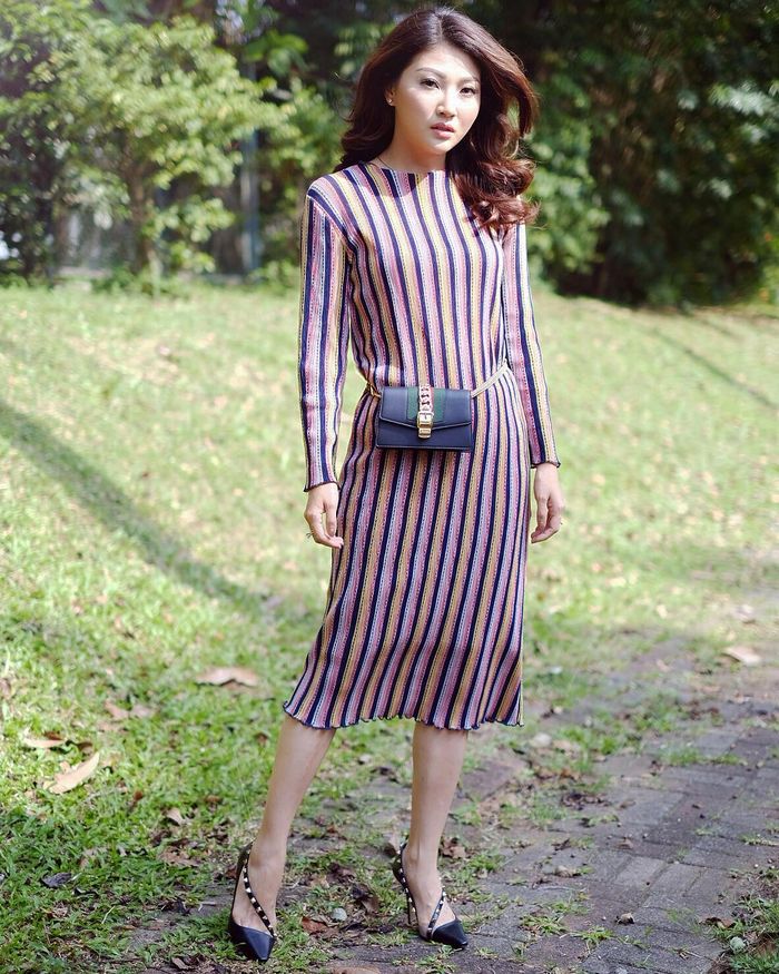 Kenakan stripe dress