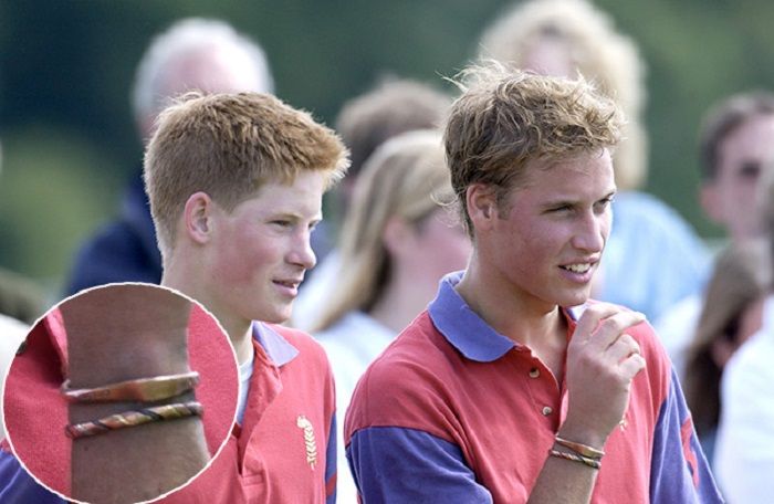 Pangeran William juga punya gelang dengan motif yang hampir sama