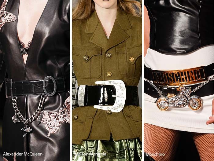 deretan desainer belomba menghadirkan Ikat pinggang mewah