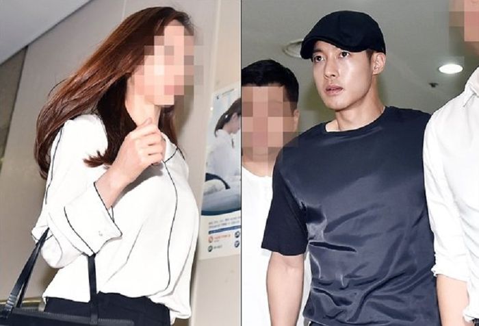Kim Hyun Joong dan kekasihnya