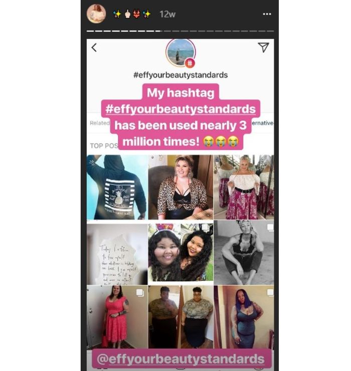 hashtag #EffYourBeautyStandards digunakan 3 juta orang di Instagram