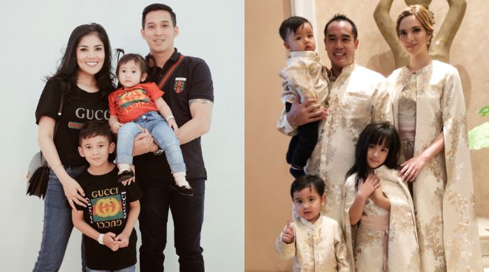 dua keluarga hot mom, Nindy Ayunda dan Nia Ramadhani