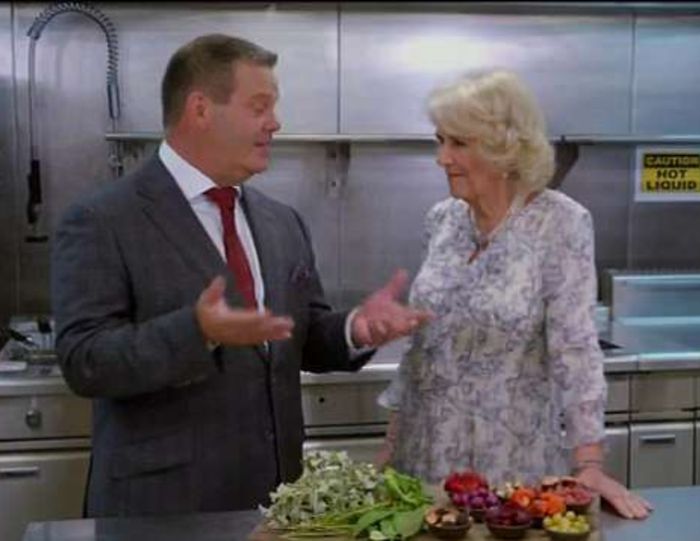 Camilla Berbincang dengan Gary Meighan di MasterChef Australia