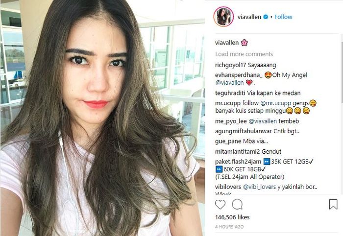 Postingan baru Via Vallen