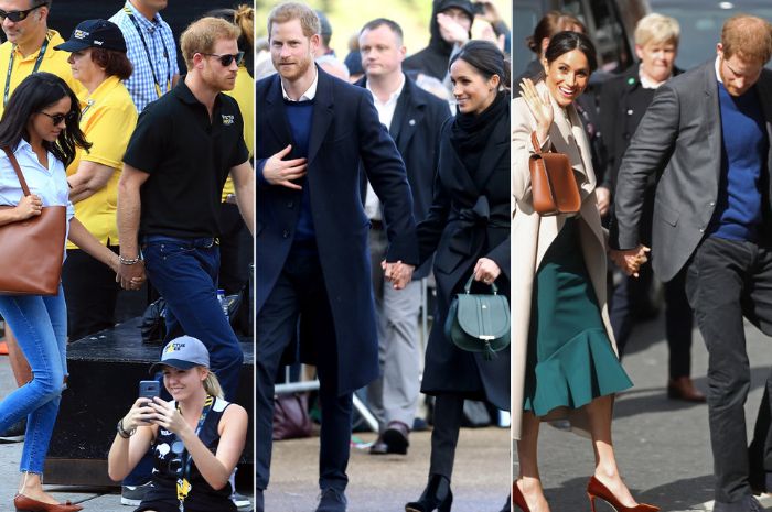 Kemesraan Pangeran Harry dan Meghan Markle di depan umum