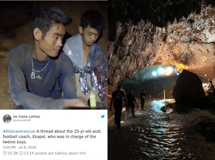 Proses penyelamatan tim sepak bola remaja Thailand dan pelatih, yang terjebak di gua