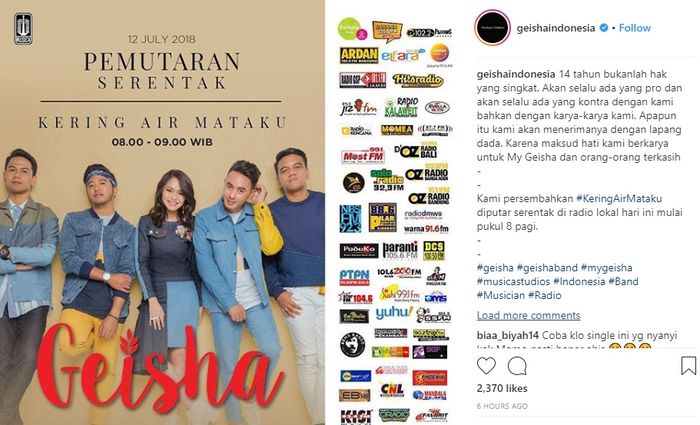 Promo terbaru Geisha