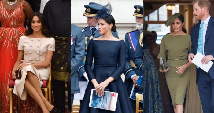 Meghan Markle populerkan tren dres berpotongan boat neck