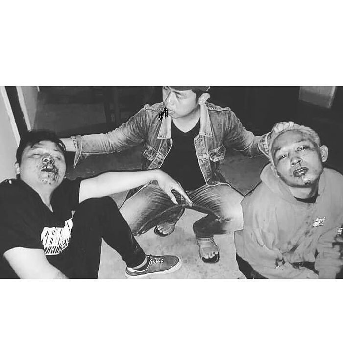 Klitih yang tertangkap berlumur luka lebam