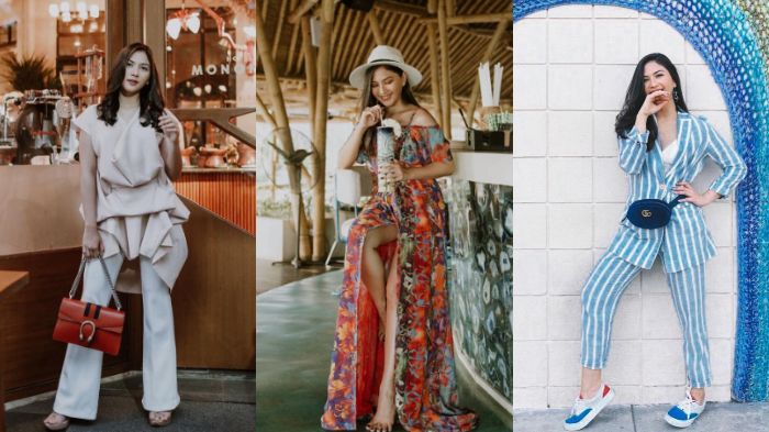 Padu padan busana ala Jessica Mila