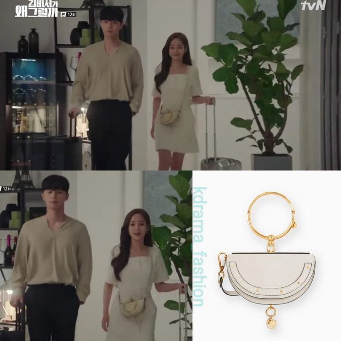 Park Min Young dengan Chloe Bracelet Bag