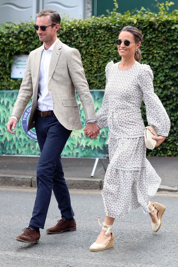 Pippa Middleton dan James Matthews Saksikan Wimbledon 2018