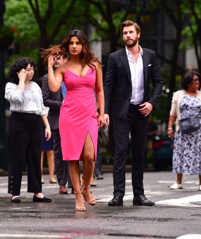 Priyanka Chopra terlihat sedang syuting film