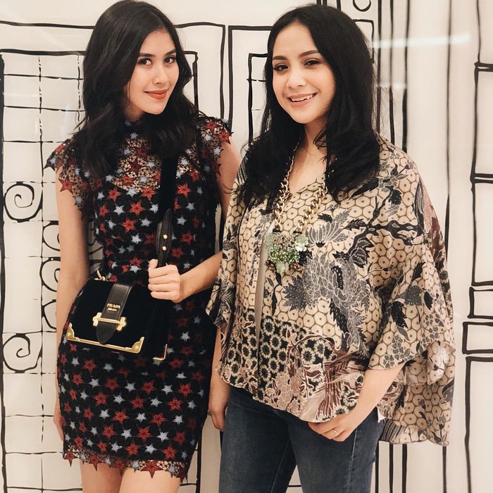 Syahnaz Sadiqah dan Nagita Slavina memang terlihat kompak di berbagai kesempatan