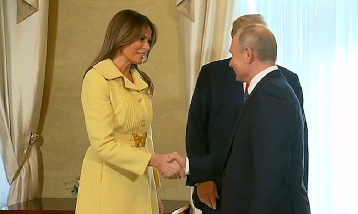 Melania Trump dan Putin